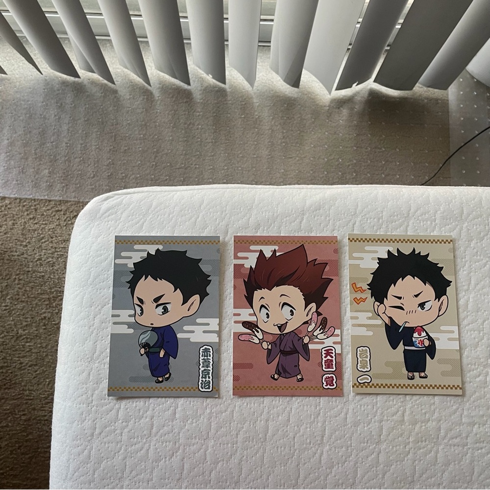 NEW haikyuu postcard bundle